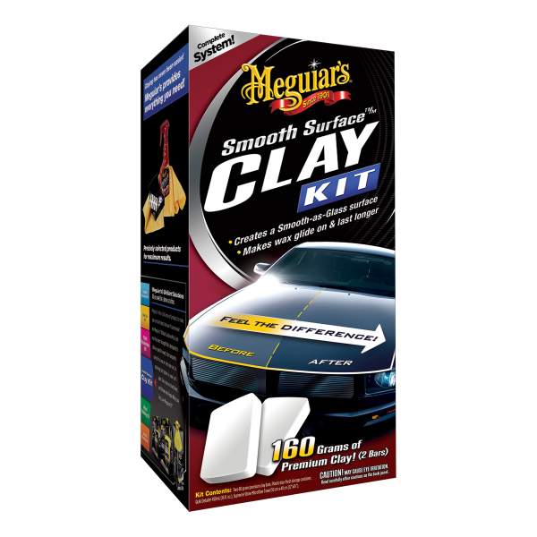 Meguiar's Kit Plaselina Curatare Smooth Surface Clay Kit 473ML G1016